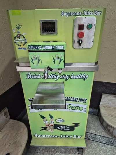 modern sugarcane juice machine slightly used