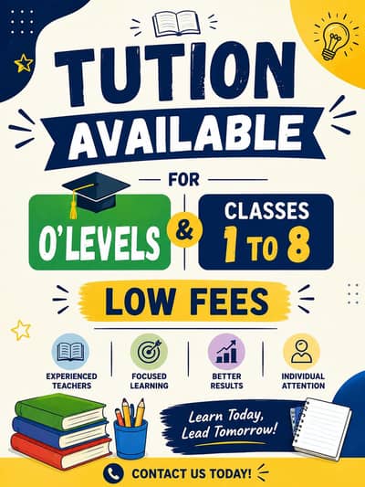 online olevel oct/nov 2026 tutor available for low fees