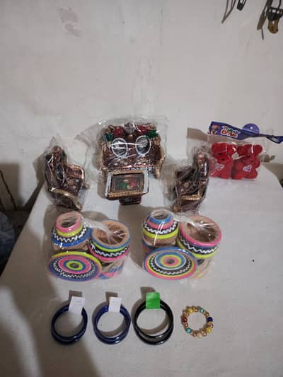Traditional Clay Toys (Mitti Ke Khilone) Complete Toy Set