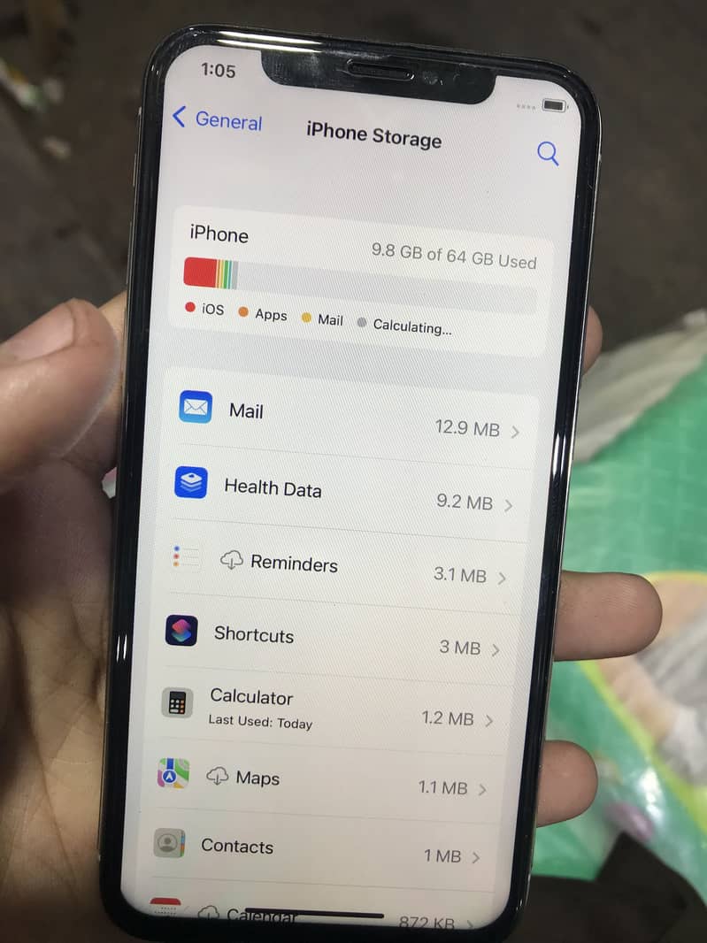 Apple iPhone X fainal 19 is say kam waly sms na kry 0