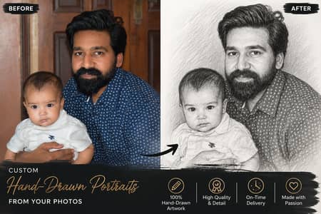 HANDMADE SKETCHES | Custom Handmade Gifts |