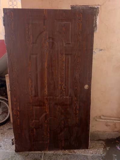 Wood door