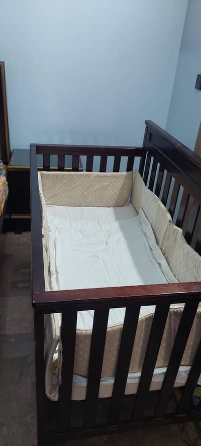 Baby Cot | By Zubaidas | Excellent Condition | With Mattress & Guards