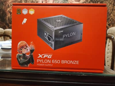 XPG PYLON POWER SUPPLY 650WATT PSU 3+ YEAR WARRANTY 3 MONTHS USED