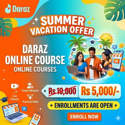 Online Live Daraz Course Classes