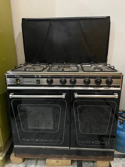 canon cooking range 5 burners strove and oven unit