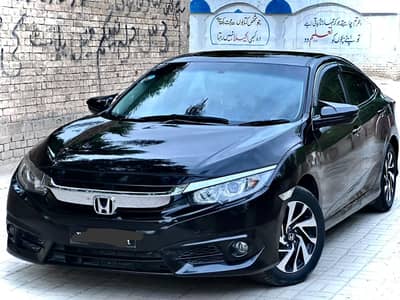 Honda civic orial 2016 UG Sindh numbr/03369800157/