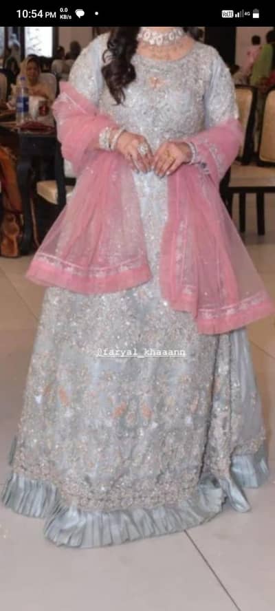 Walima maxi bridal wear