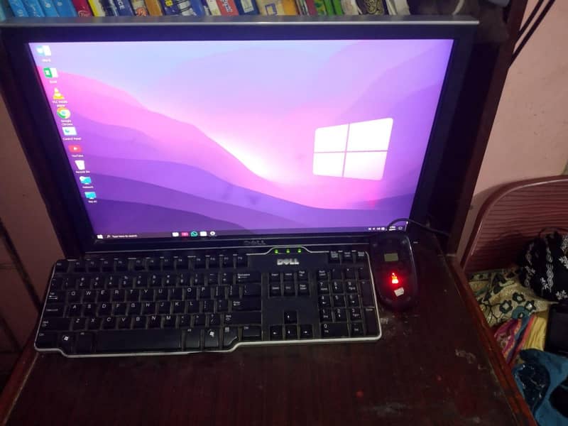 complete set  Core i5 desktop PC setup 0