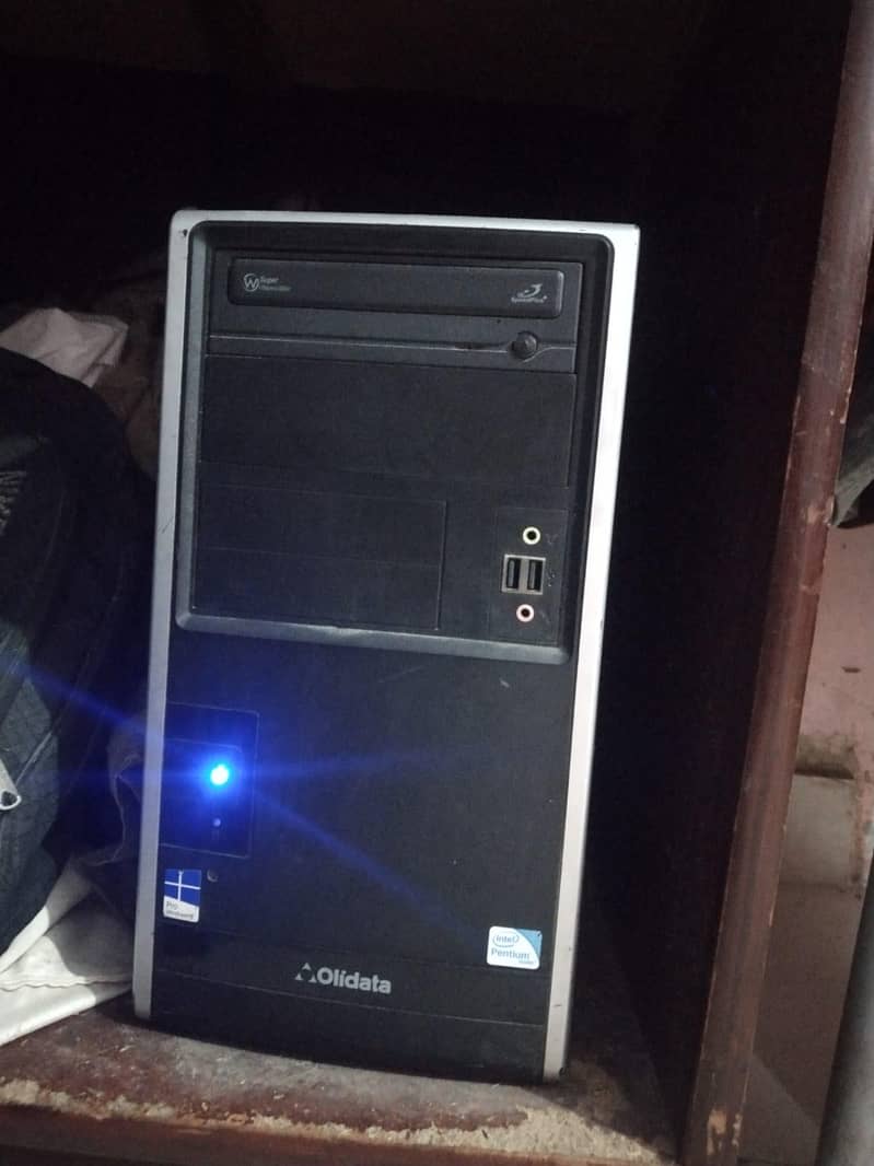 complete set  Core i5 desktop PC setup 2