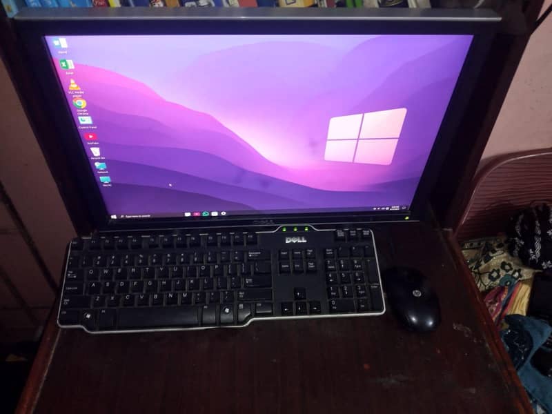 complete set  Core i5 desktop PC setup 3