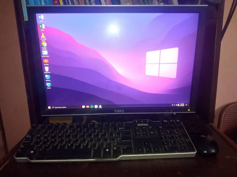 complete set  Core i5 desktop PC setup 6