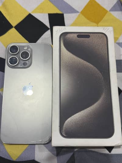 iPhone 15 Pro Max hk model 256 gb