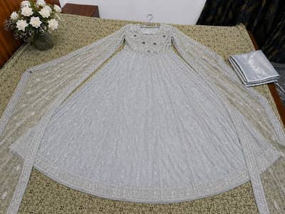 Elegant Turkish Style Maxi Premium Handcrafted Bridal Wear
