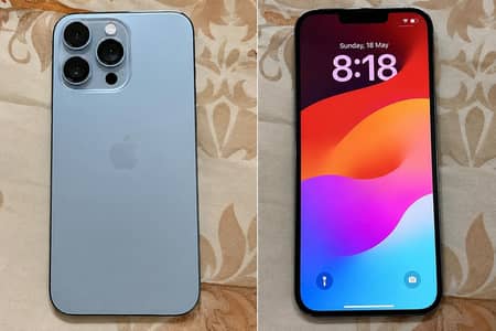 Apple iPhone 13 Pro Max with box ram 128 non pta