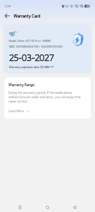 Infinix Hot 60 Pro Plus