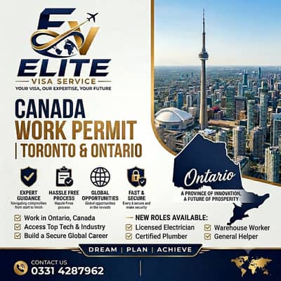 Canada work permit available for labour