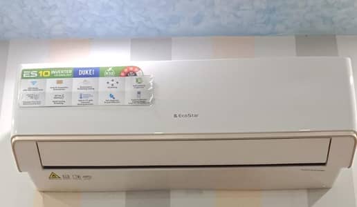 Eco Star inverter split Ac 1.5 Ton used contact number :03096031464