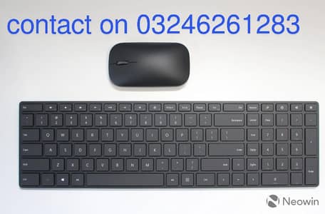 Microsoft Designer Bluetooth keyboard and mouse