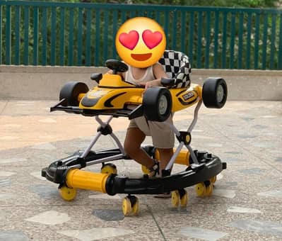 Baby Walker & Pushchair 2 in 1