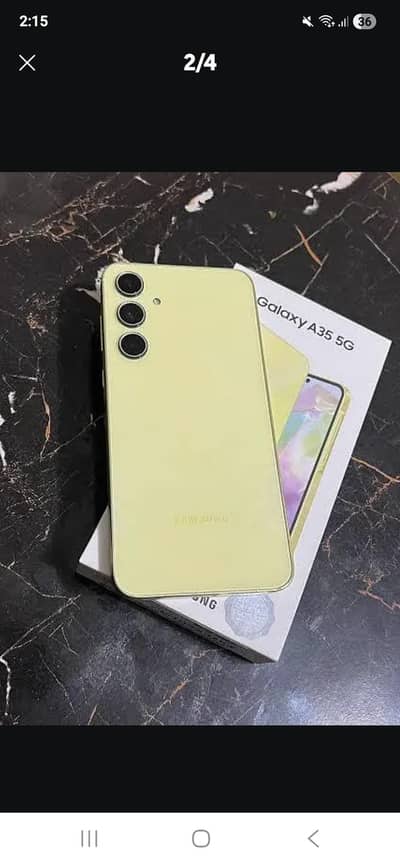Samsung a35 5g 8 256 10/10 full box
