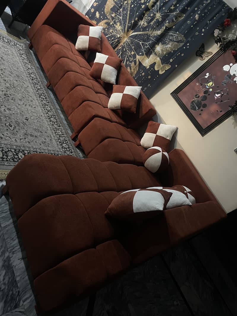 L-shaped sofa 1