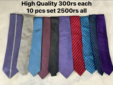 Tie Branded and high quality