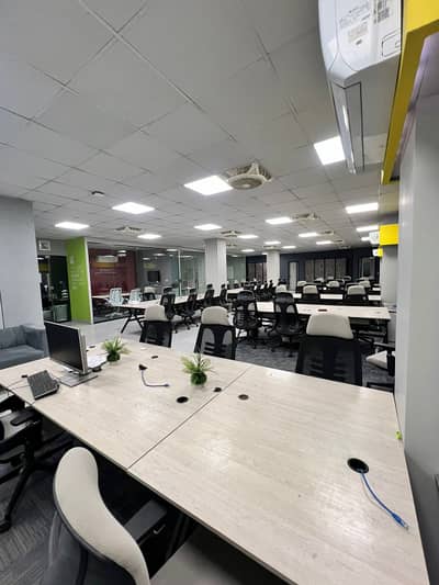 Fully Furnished 1 Kanal Corporate Office | 40-60 Person Seating | johar town | Move-in Ready`