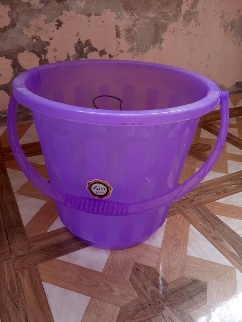 bath plastic backet & laundry basket 1
