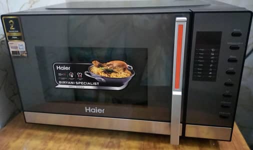 haier microwave new