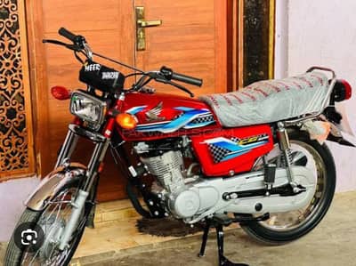 Honda CG 125 2024 Brand new just 1900 KM Used
