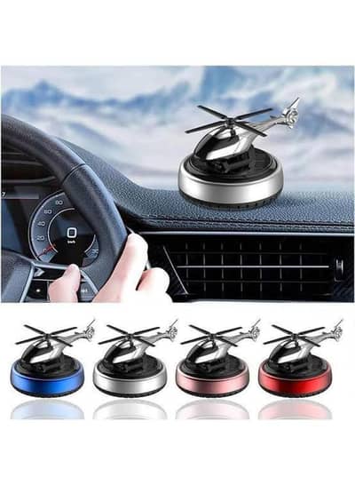 Solar Perfume Diffuser for Cars - 5 Colours Refillable Bottle