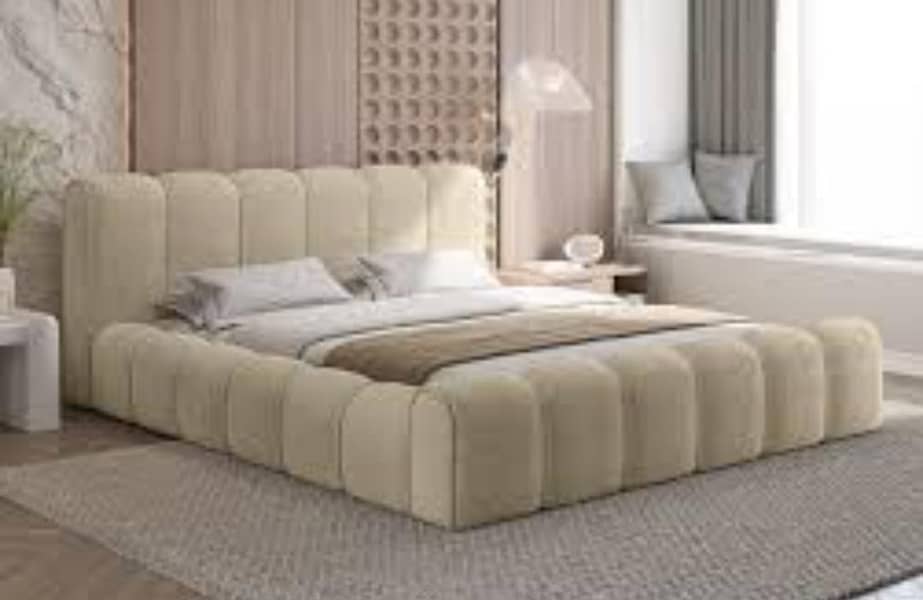Bed with two side table 3