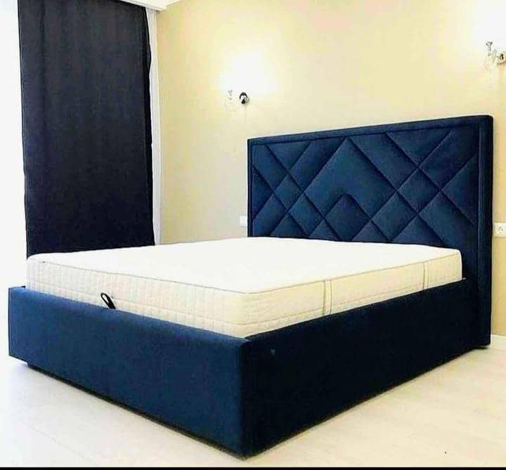 Bed with two side table 6