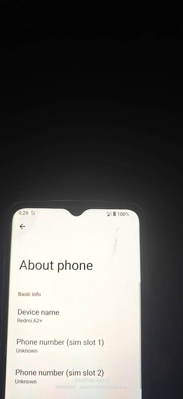 Redmi A2 plus 10/10 5