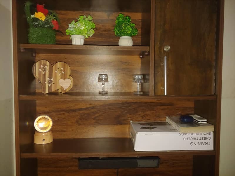 Multipurpose Computer Table / Study Desk with Cabinets 0