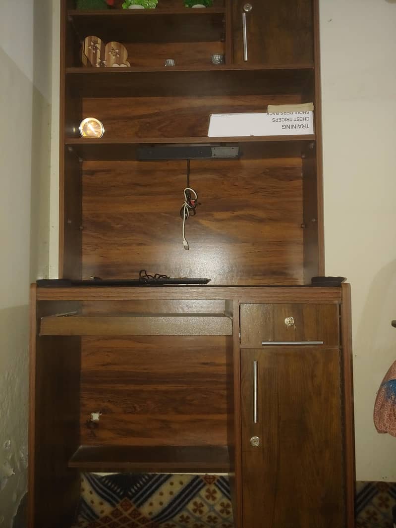 Multipurpose Computer Table / Study Desk with Cabinets 4