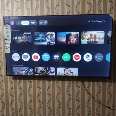 Brand New 10 Days Used Android LED urgent for Sale