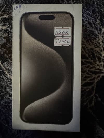 iPhone 15 pro | Dual Physical Sim (HK model) official PTA | 10/10 |Box