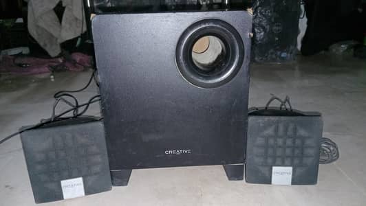 creative 2.1 sound system