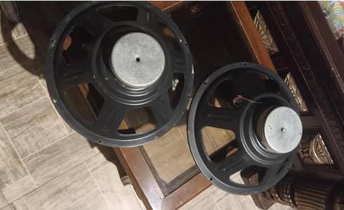 Audionic 15/15 Double Speakers Pair for Urgent Sale