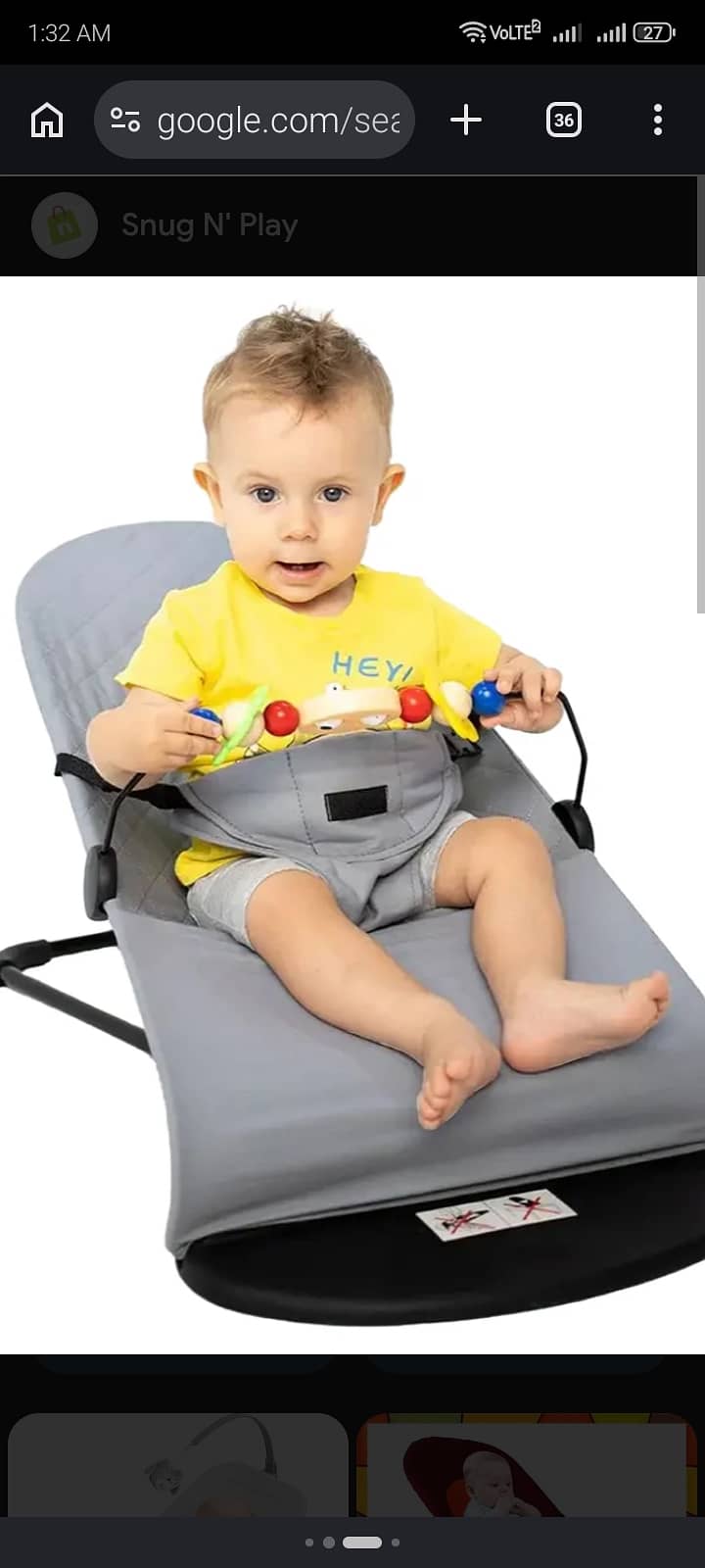 Imported Bouncing chair 2