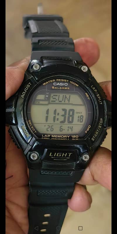 New Casio W- S220- 9AV Solar Power& battery powered watch sale