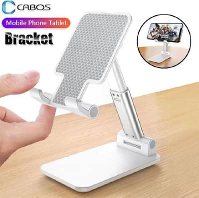 Foldable Mobile Stand 360° Adjustable - تمام موبائل + ٹیبلیٹ
