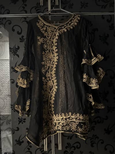 Embroided shrit with trouser