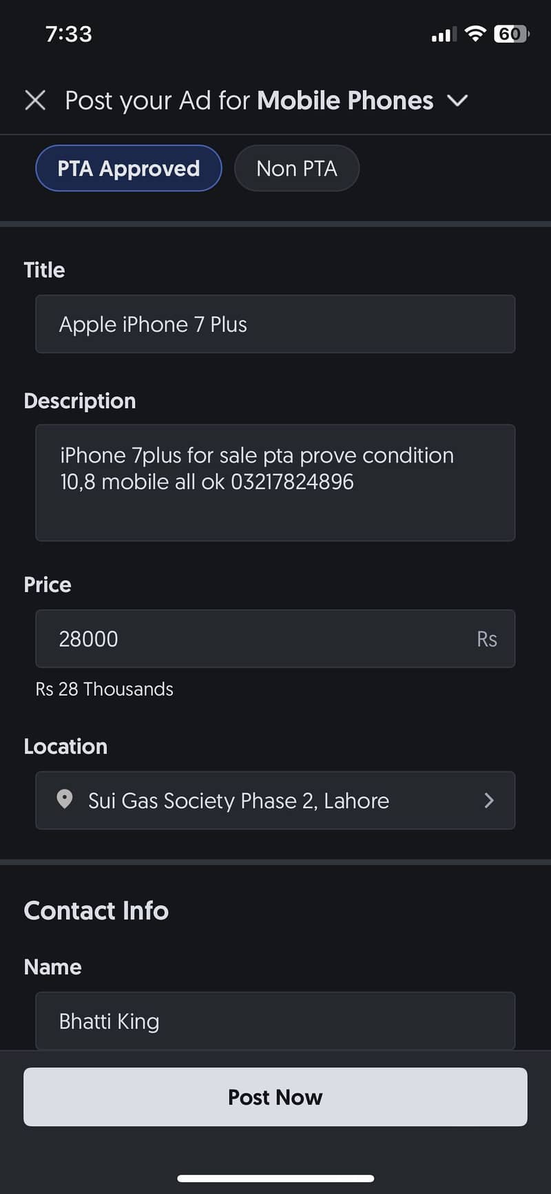 Apple iPhone 7 Plus 4