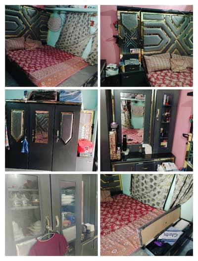 6 month used bedroom set