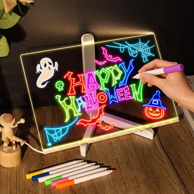 LED acrylic writing board