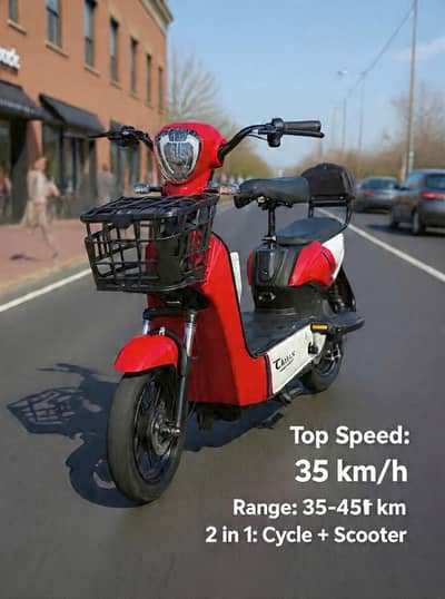 electric Scooty brand new