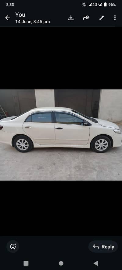 Toyota Corolla XLI 2011